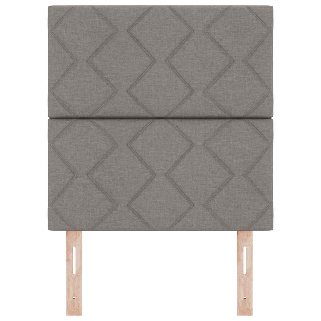 vidaXL Zagłówek Ciemnoszary 80 cm tkanina