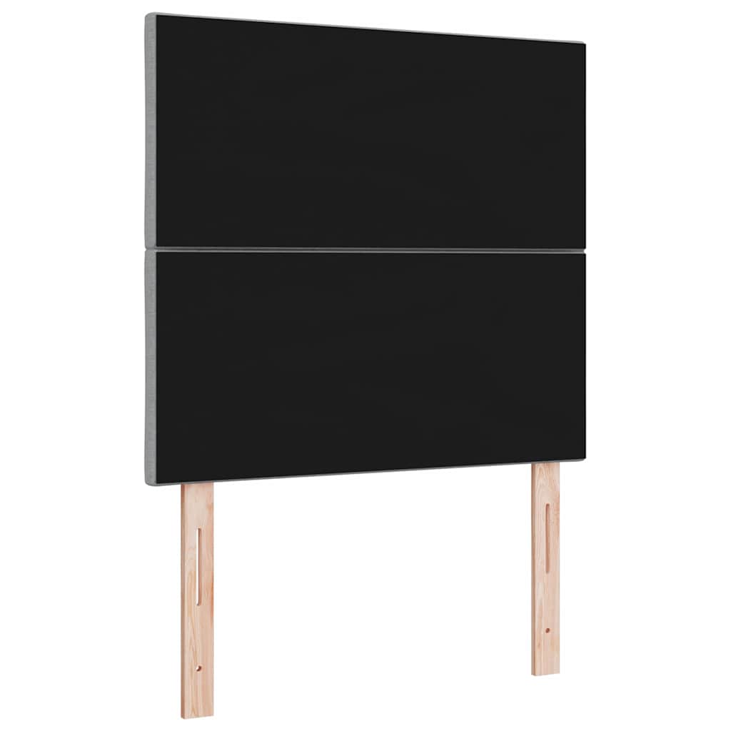 vidaXL Zagłówek Jasnoszary 90 cm tkanina