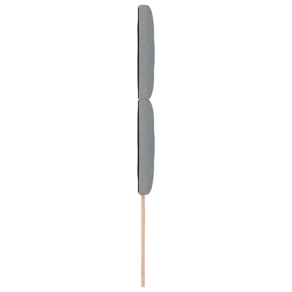 vidaXL Zagłówek Jasnoszary 90 cm tkanina