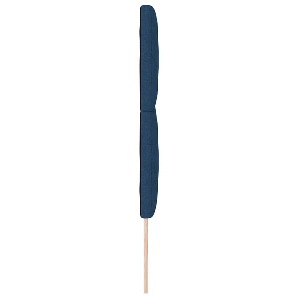 vidaXL Zagłówek Niebieski 200 cm tkanina