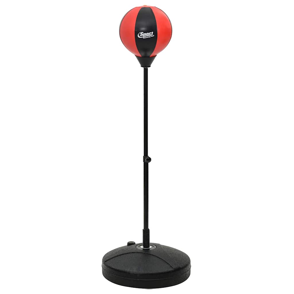 vidaXL Gruszka bokserska z rękawicami i pompką, regulowana 81-122 cm