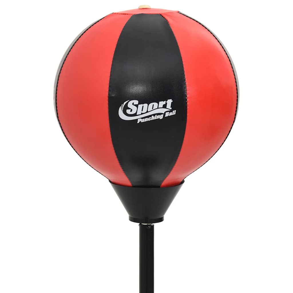 vidaXL Gruszka bokserska z rękawicami i pompką, regulowana 81-122 cm