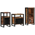 vidaXL Zestaw mebli łazienkowych 3 pcs Lite Drewno Recyklingowe