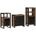 vidaXL Zestaw mebli łazienkowych 3 pcs Lite Drewno Recyklingowe