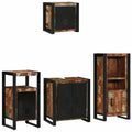 vidaXL Zestaw mebli łazienkowych 4 pcs Lite Drewno Recyklingowe
