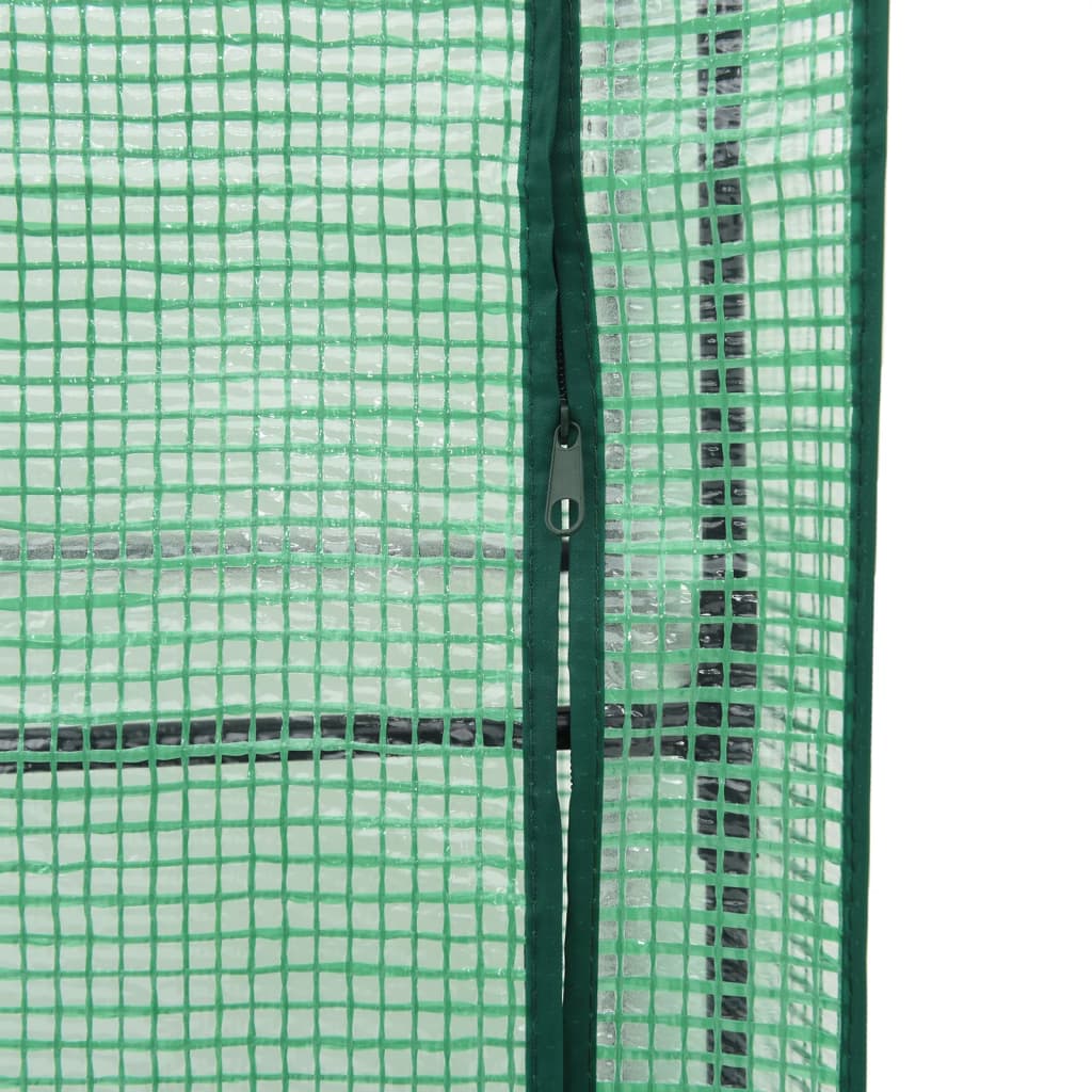 vidaXL Podwyższona donica ze szklarnią, wygląd rattanu, 80x40x140 cm