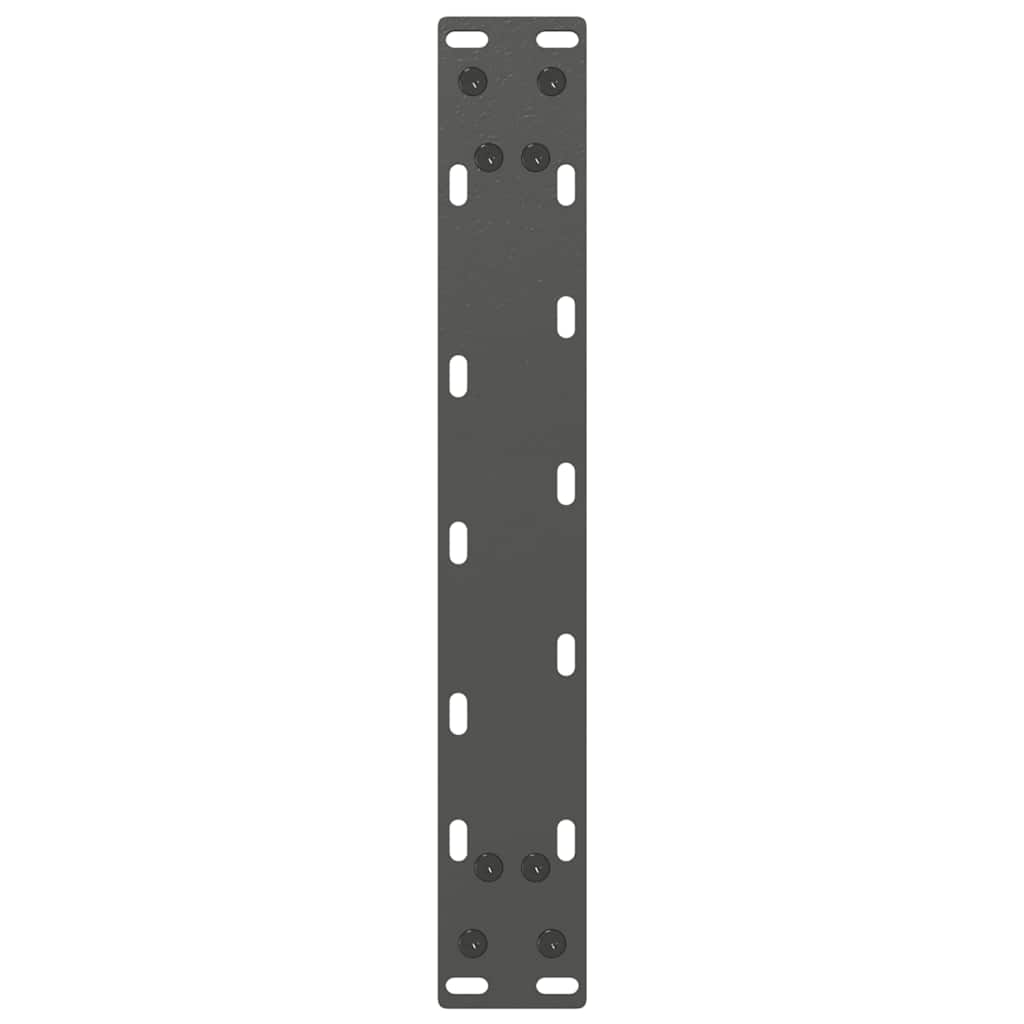 vidaXL Nogi do stolika kawowego w kształcie litery U 2 szt. Antracyt 40x(30-31) cm Stal