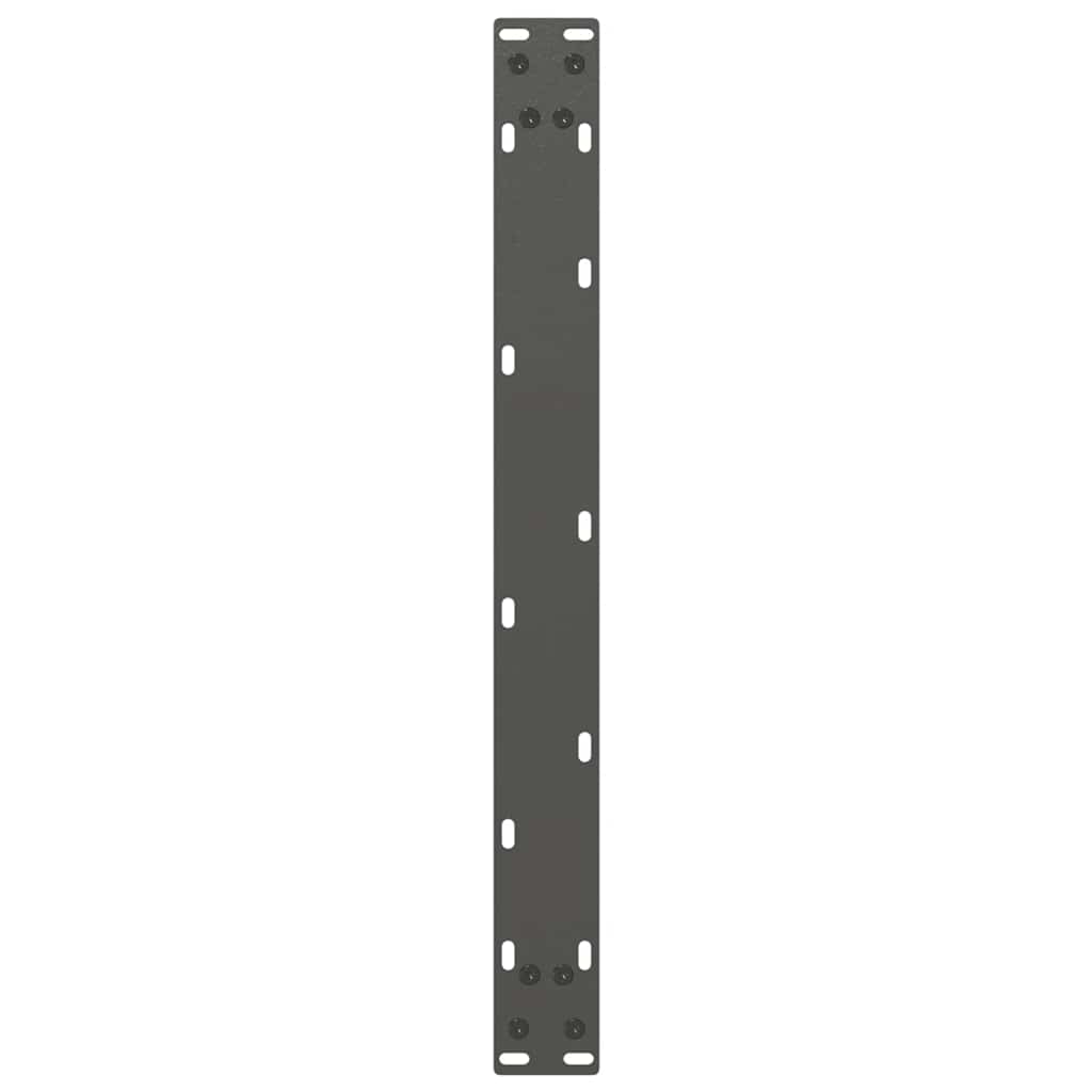 vidaXL Nogi do stolika kawowego w kształcie litery U 2 szt. Antracyt 70x(30-31) cm Stal