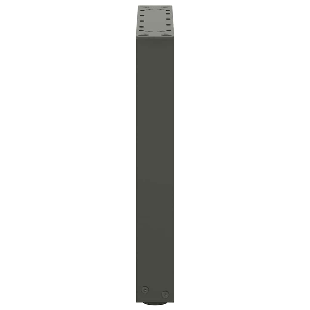 vidaXL Nogi do stolika kawowego w kształcie litery U 2 szt. Antracyt 28x(42-43) cm Stal