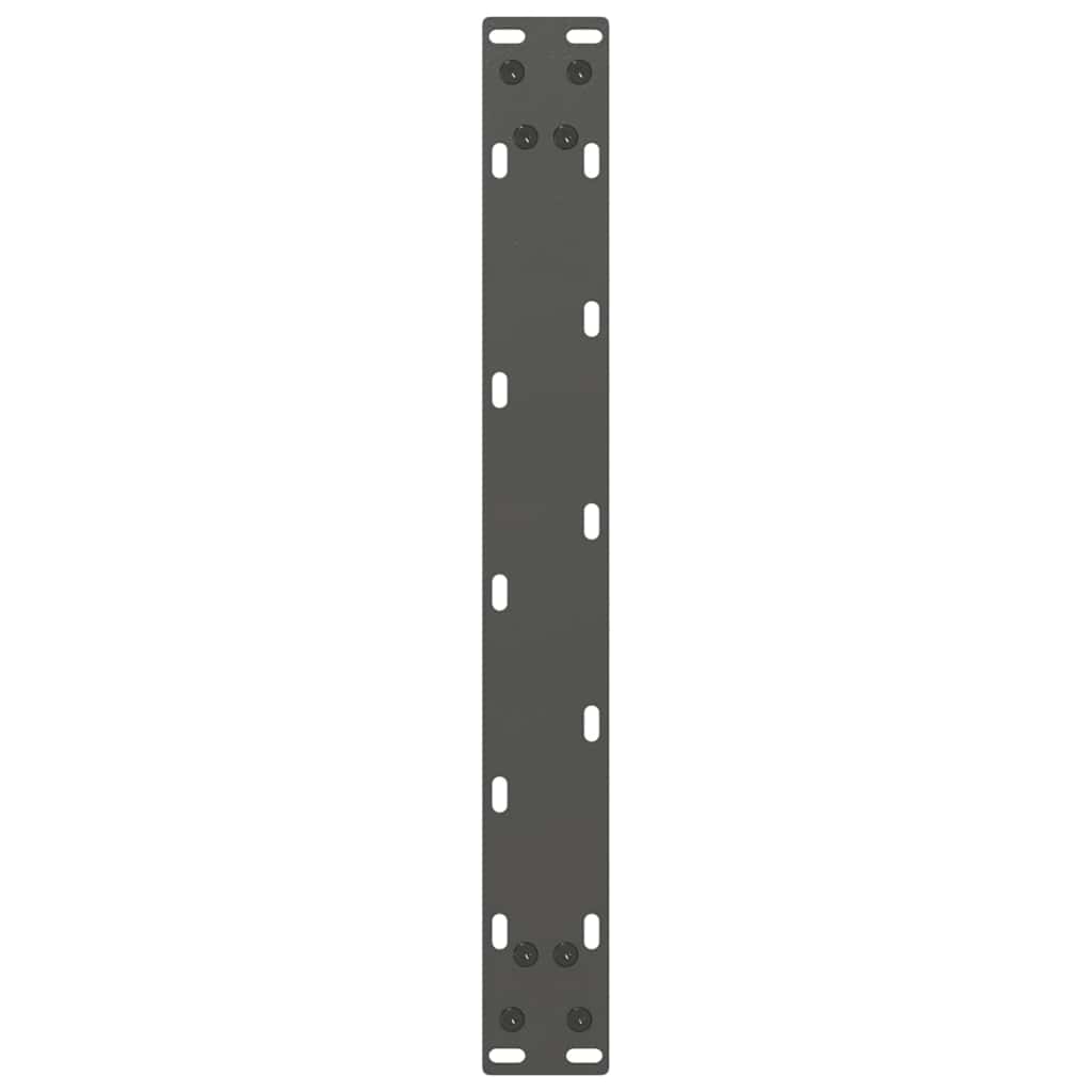 vidaXL Nogi do stolika kawowego w kształcie litery U 2 szt. Antracyt 50x(42-43) cm Stal