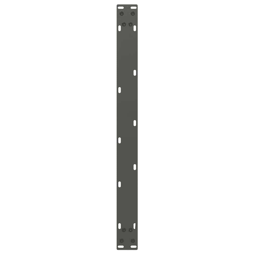 vidaXL Nogi do stolika kawowego w kształcie litery U 2 szt. Antracyt 60x(42-43) cm Stal