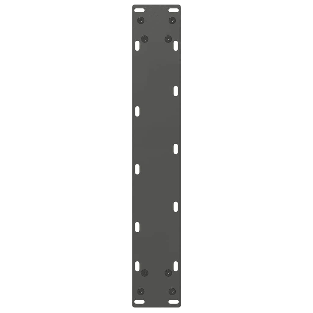 vidaXL Nogi do stołu barowego w kształcie litery U 2 szt. Antracyt 50x(90-91) cm Stal