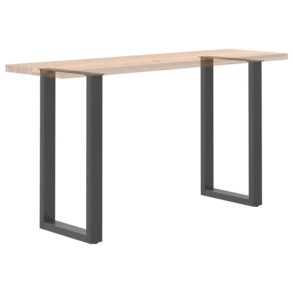 vidaXL Nogi do stołu barowego w kształcie litery U 2 szt. Antracyt 50x(90-91) cm Stal