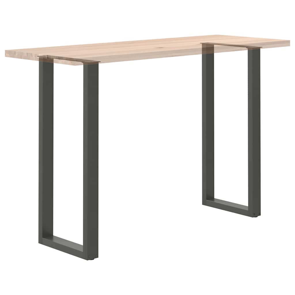 vidaXL Nogi do stołu barowego w kształcie litery U 2 szt. Antracyt 40x(110-111) cm Stal