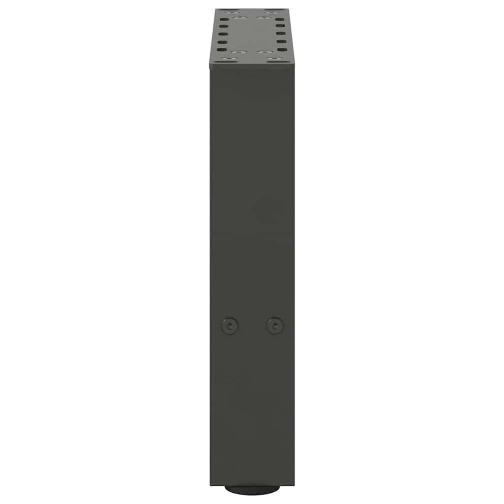 vidaXL Nogi do stolika kawowego Antracyt 2 szt. 30x(30-31) cm Stal