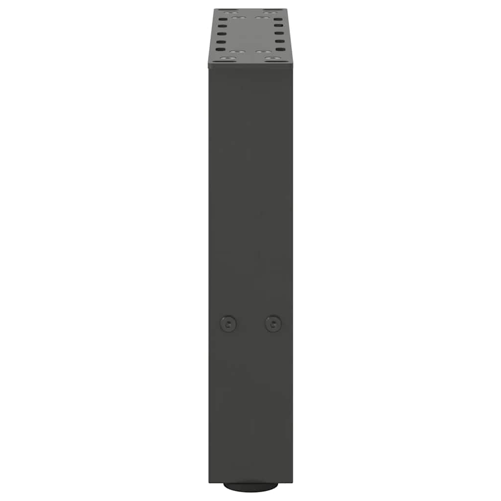 vidaXL Nogi do stolika kawowego Antracyt 2 szt. 40x(30-31) cm Stal