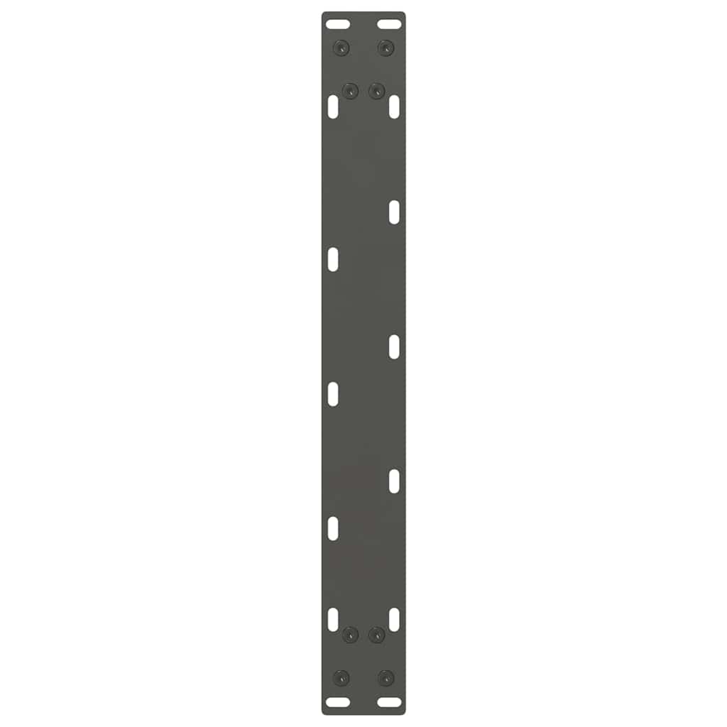vidaXL Nogi do stolika kawowego Antracyt 2 szt. 50x(30-31) cm Stal