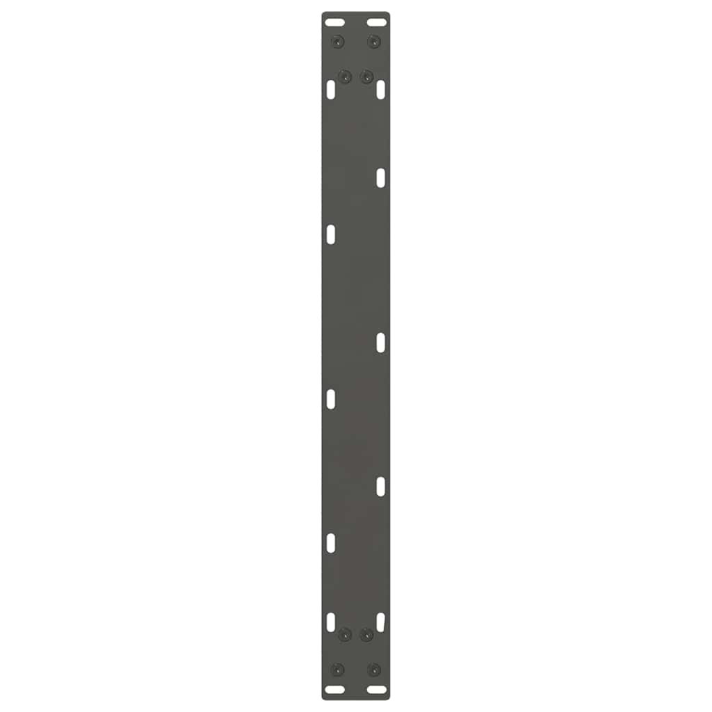 vidaXL Nogi do stolika kawowego Antracyt 2 szt. 60x(30-31) cm Stal