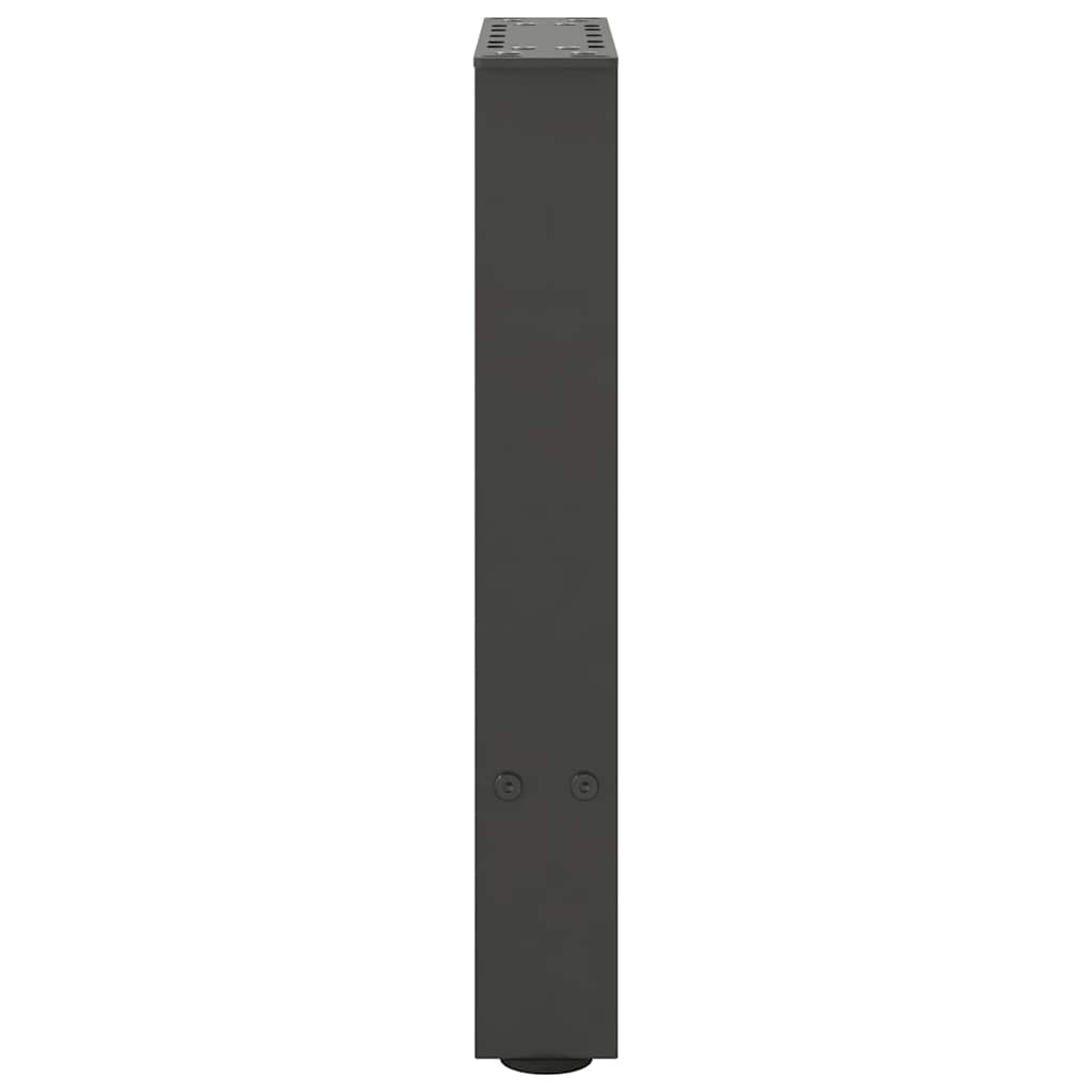 vidaXL Nogi do stolika kawowego Antracyt 2 szt. 28x(42-43) cm Stal