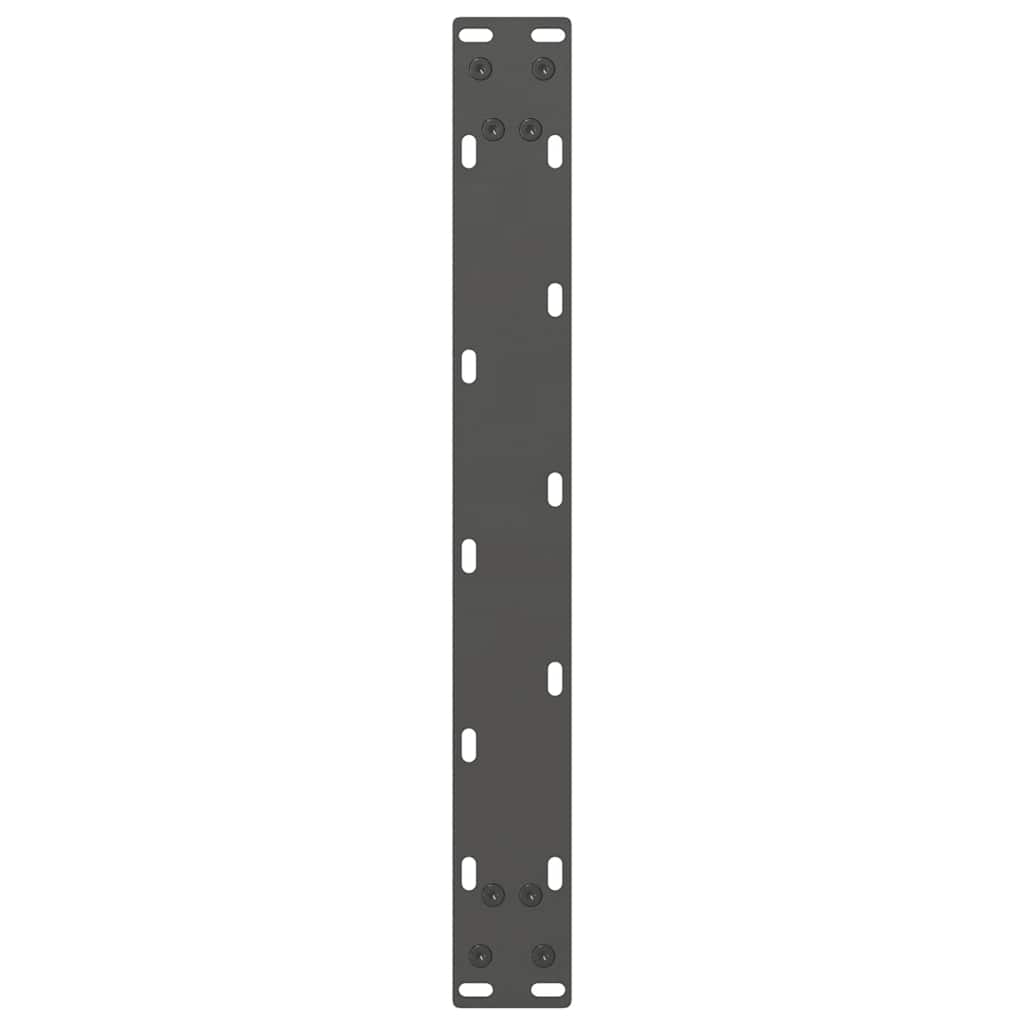 vidaXL Nogi do stolika kawowego Antracyt 2 szt. 60x(42-43) cm Stal