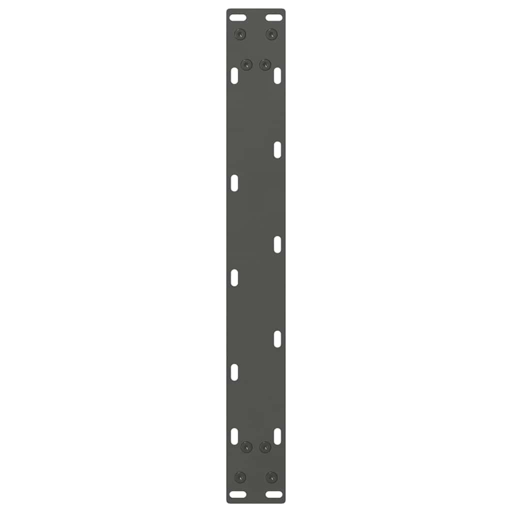 vidaXL Nogi do stolika kawowego Antracyt 2 szt. 70x(42-43) cm Stal