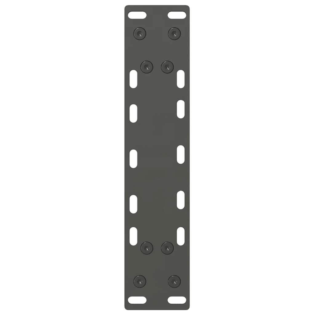vidaXL Nogi do stołu konsolowego Antracyt 2 szt. 28x(72-73) cm Stal
