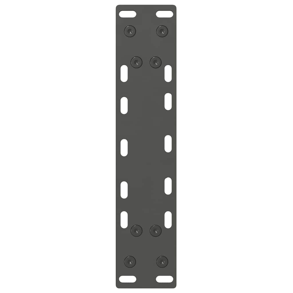 vidaXL Nogi do stołu konsolowego Antracyt 2 szt. 38x(72-73) cm Stal