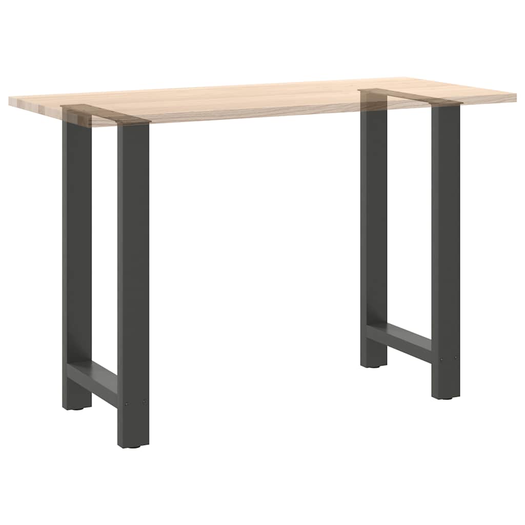 vidaXL Nogi do stołu barowego Antracyt 2 szt. 40x(90-91) cm Stal