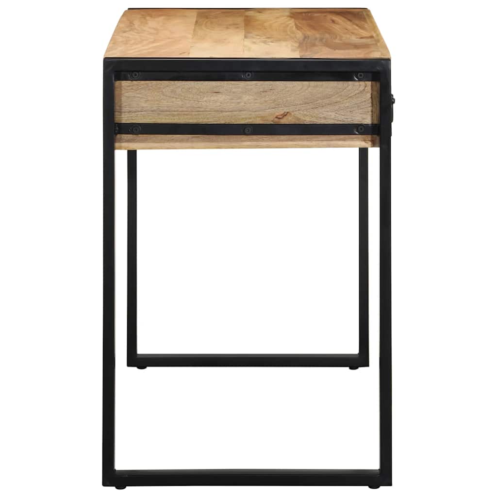 vidaXL Biurko 100x50x75 cm lite drewno surowe mango