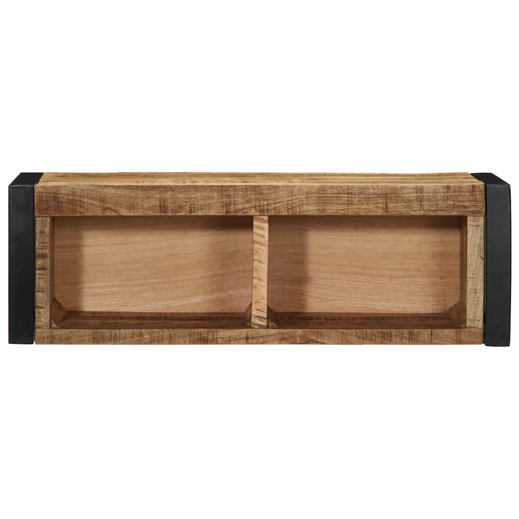 vidaXL Szafka RTV 80x30x25 cm lite drewno surowe mango