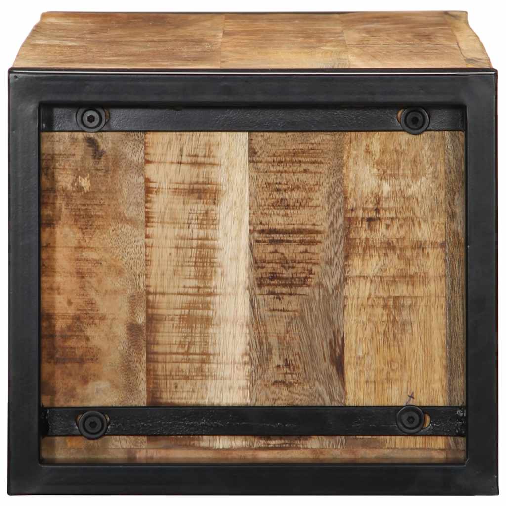 vidaXL Szafka RTV 80x30x25 cm lite drewno surowe mango