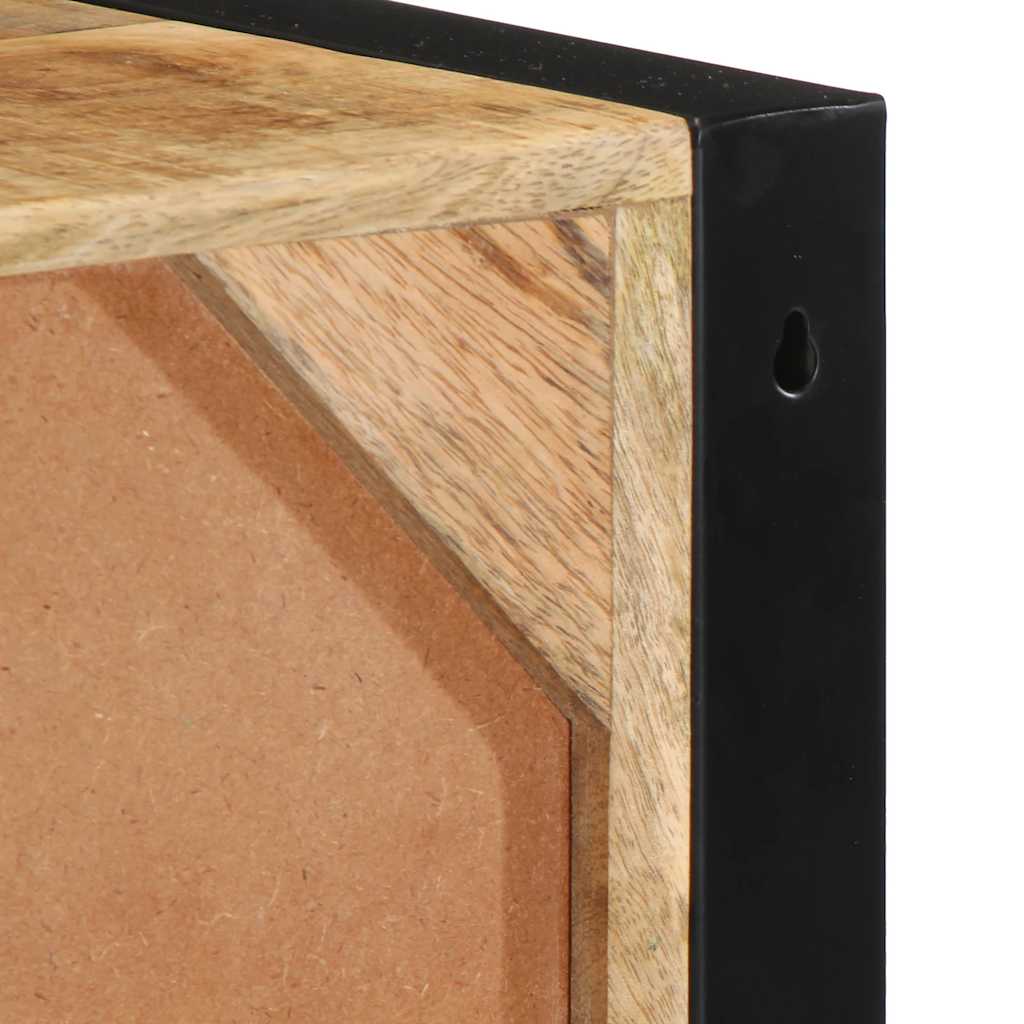vidaXL Szafka RTV 80x30x25 cm lite drewno surowe mango