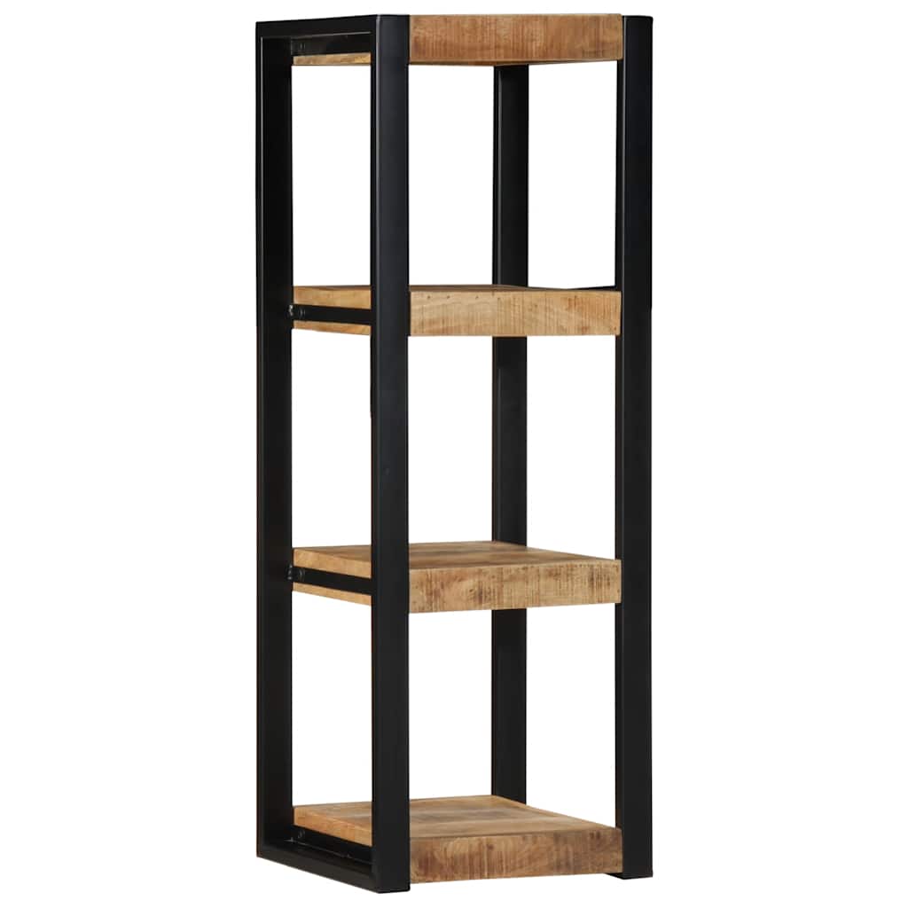 vidaXL Półka ścienna 35x35x100 cm lite drewno surowe mango