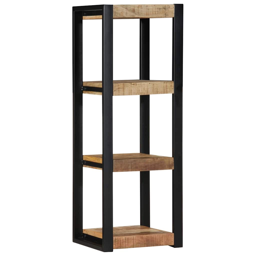 vidaXL Półka ścienna 35x35x100 cm lite drewno surowe mango