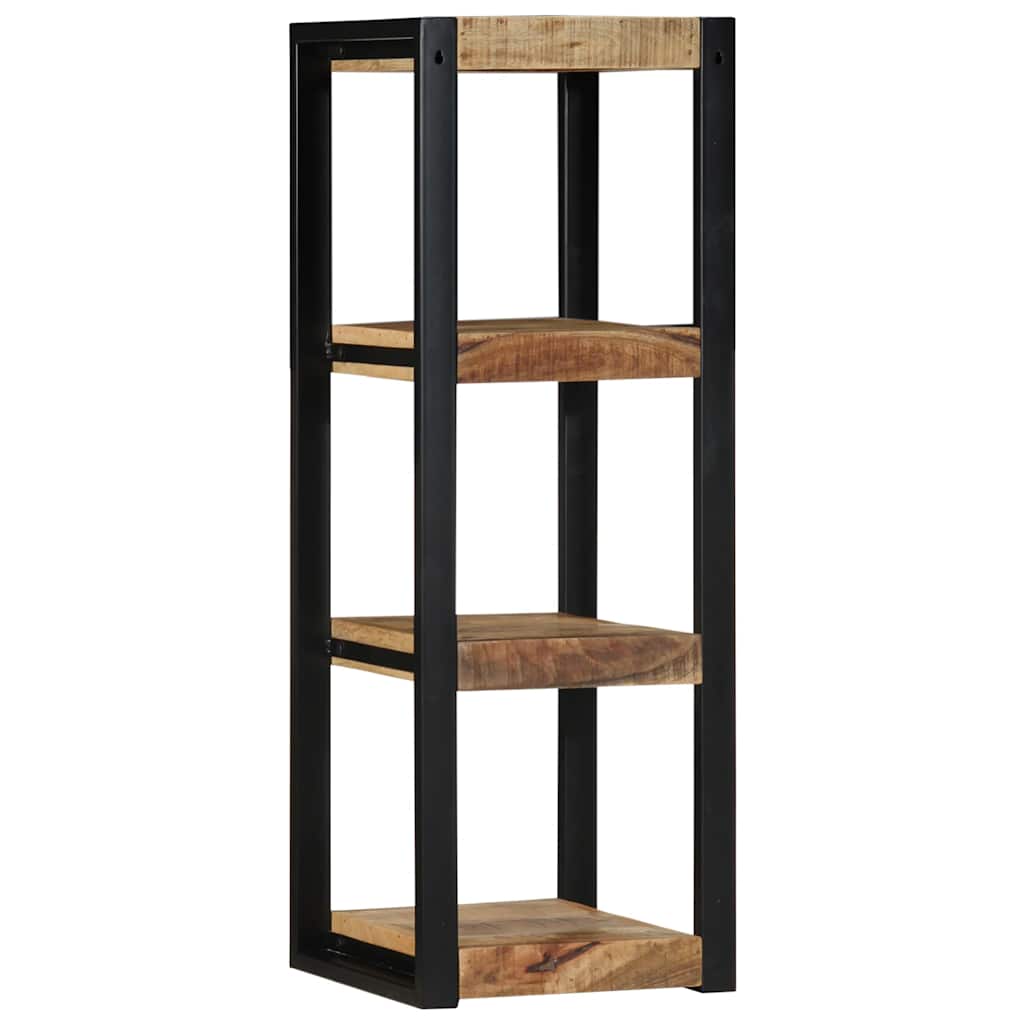 vidaXL Półka ścienna 35x35x100 cm lite drewno surowe mango
