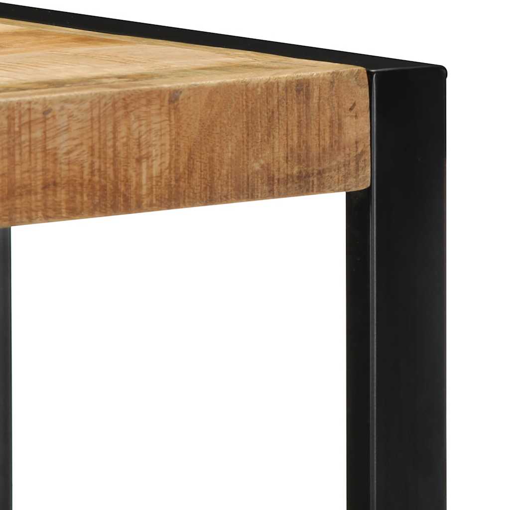 vidaXL Półka ścienna 35x35x100 cm lite drewno surowe mango