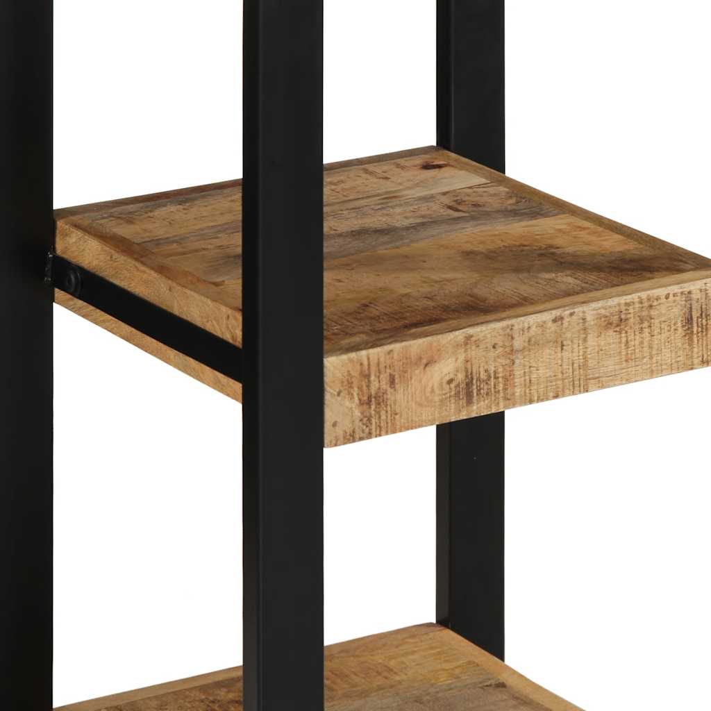 vidaXL Półka ścienna 35x35x100 cm lite drewno surowe mango