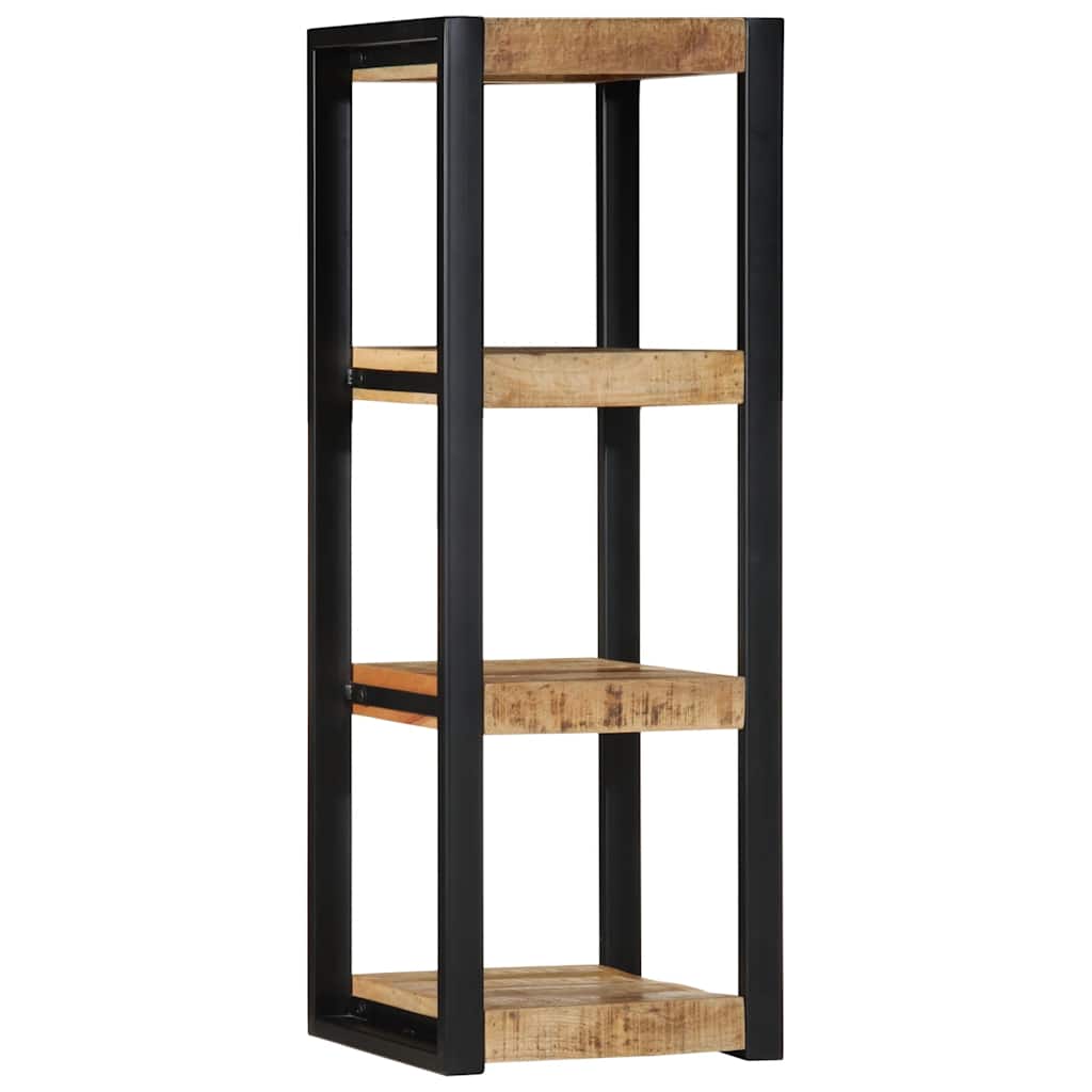 vidaXL Półka ścienna 35x35x100 cm lite drewno surowe mango