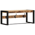 vidaXL Wieszak na ubrania 80x35x35 cm lite drewno surowe mango