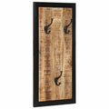 vidaXL Wieszak na ubrania 40x2x80 cm lite drewno surowe mango