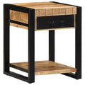 vidaXL Stolik pomocniczy 40x40x50 cm lite drewno surowe mango
