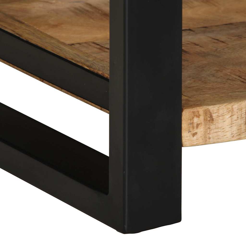 vidaXL Stolik pomocniczy 40x40x50 cm lite drewno surowe mango