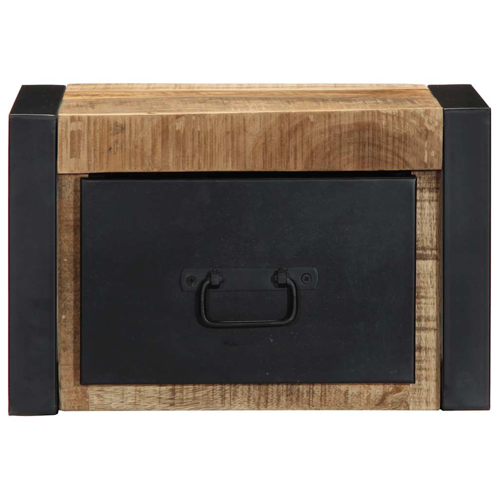 vidaXL Szafka nocna 40x35x25 cm lite drewno surowe mango