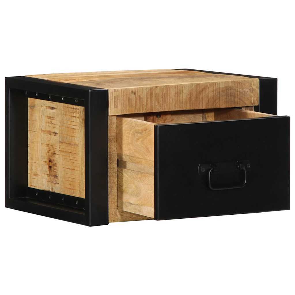 vidaXL Szafka nocna 40x35x25 cm lite drewno surowe mango