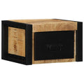 vidaXL Szafki nocne 2 szt. 40x35x25 cm Drewno lite surowe Mango