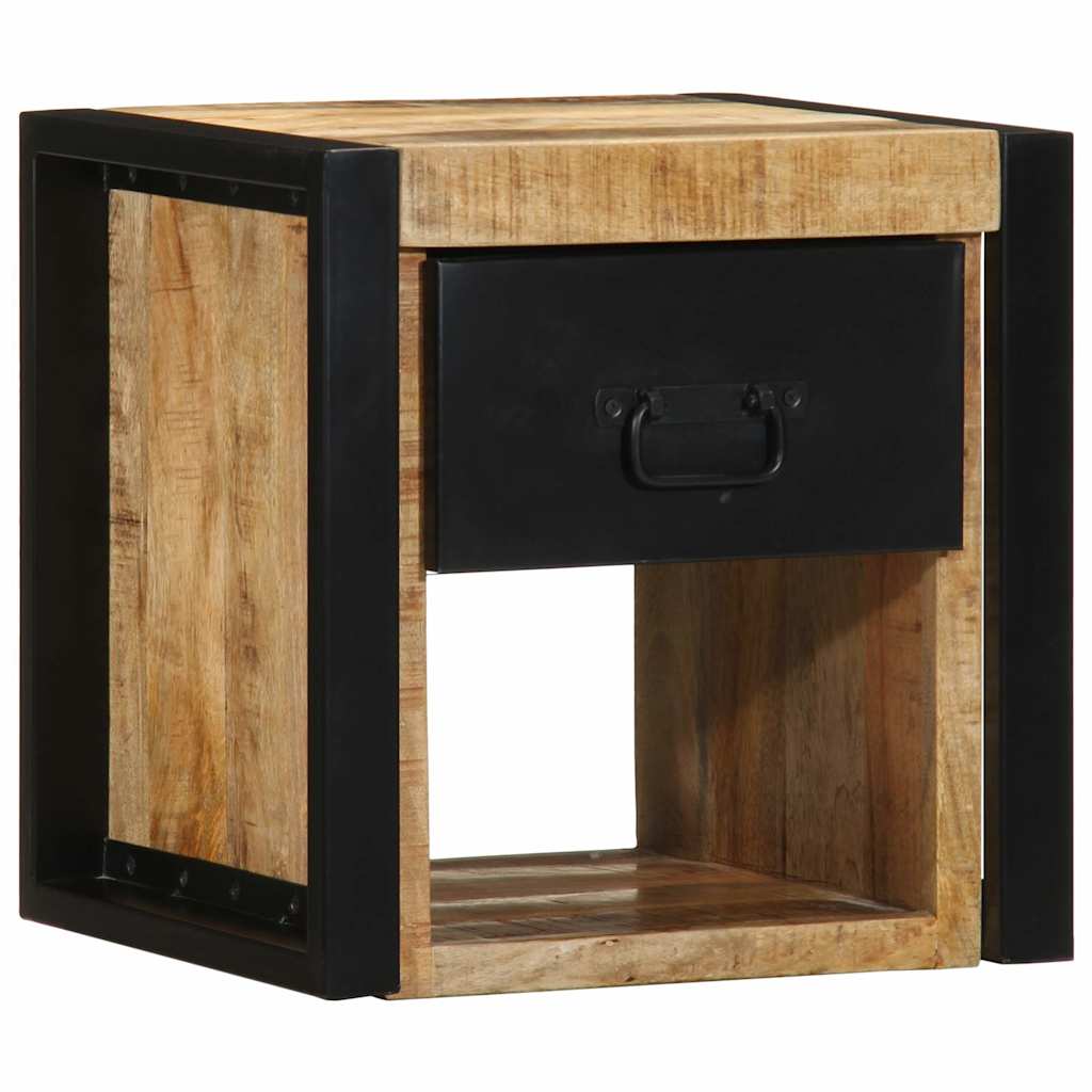 vidaXL Szafka nocna 40x35x40 cm lite drewno surowe mango