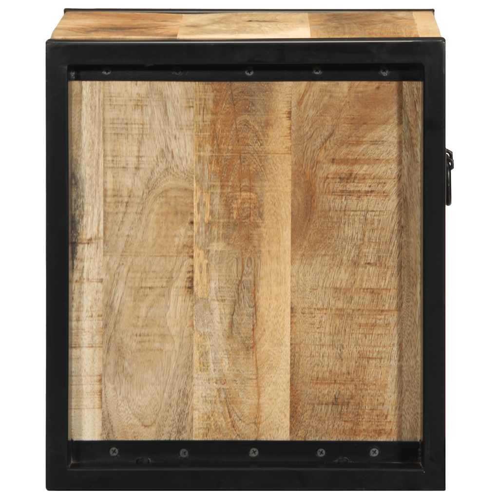 vidaXL Szafka nocna 40x35x40 cm lite drewno surowe mango