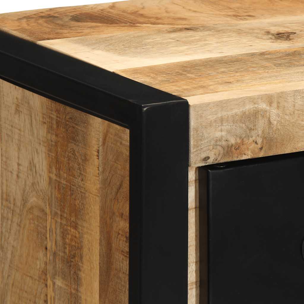 vidaXL Szafka nocna 40x35x40 cm lite drewno surowe mango