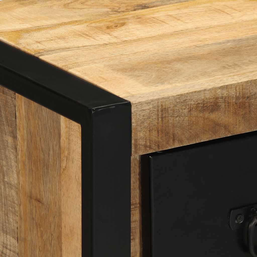 vidaXL Szafka nocna 40x35x25 cm lite drewno surowe mango