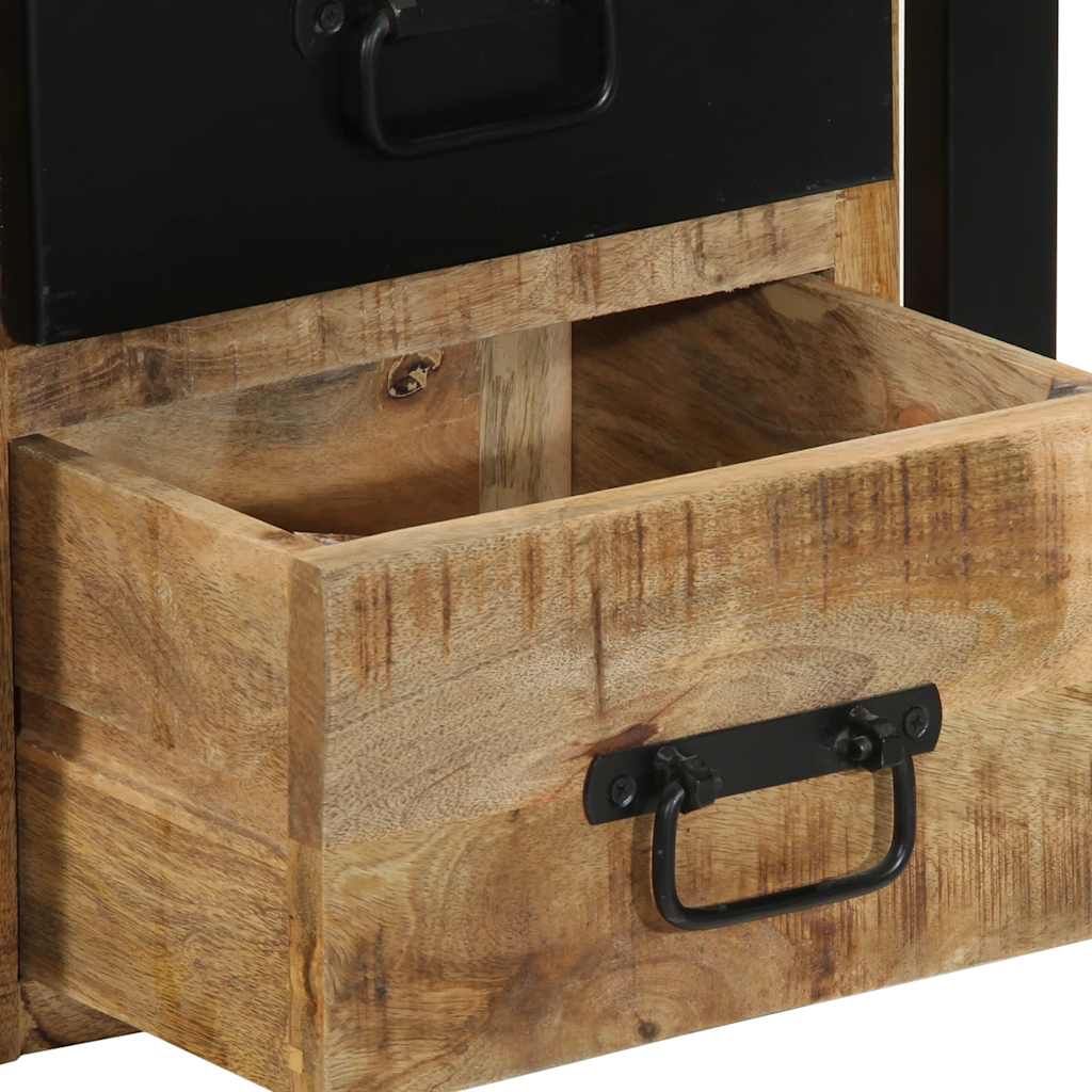 vidaXL Szafka nocna 40x35x25 cm lite drewno surowe mango